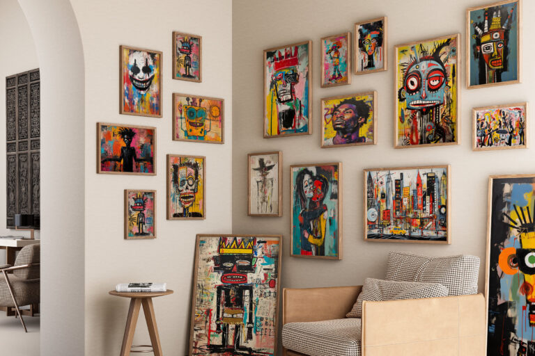 Les photos de Basquiat comme inspiration pour votre décoration intérieure