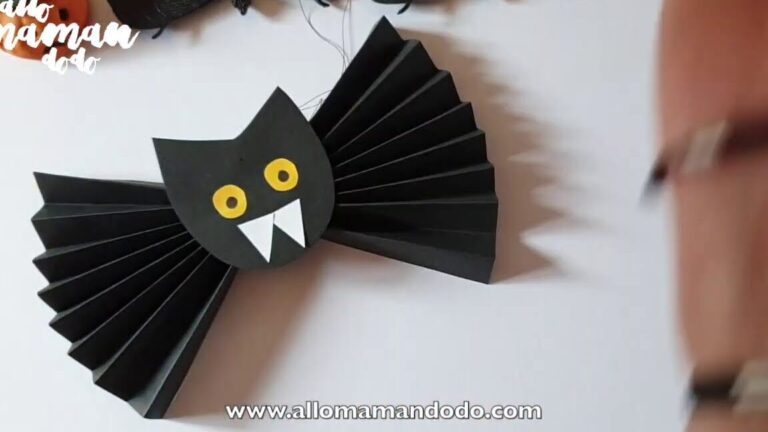 Comment faire des du bricolages pour Halloween simple ?