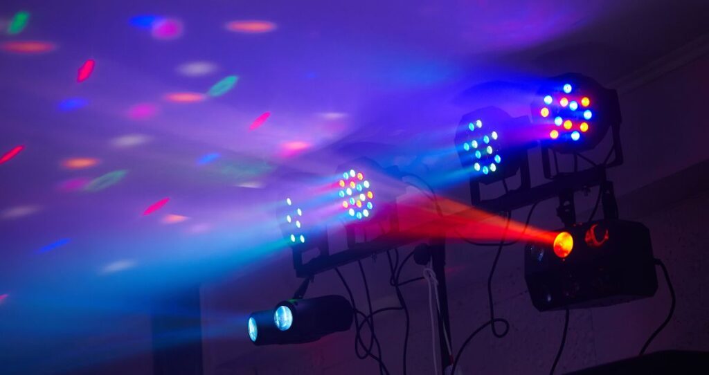 projecteur lyre LED