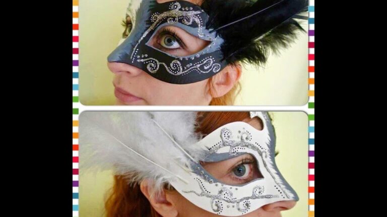 Comment fabriquer son propre masque vénitien pour un carnaval à la maison ?