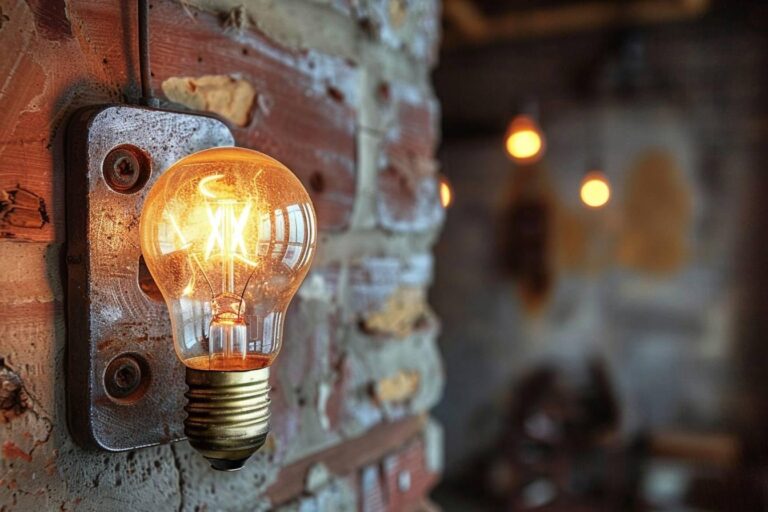 Interrupteur qui grésille et ampoule clignotante : causes et solutions pour votre installation électrique