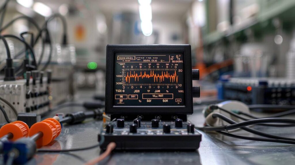 Mini-oscilloscope à écran couleur TFT 320×240 mono-voie