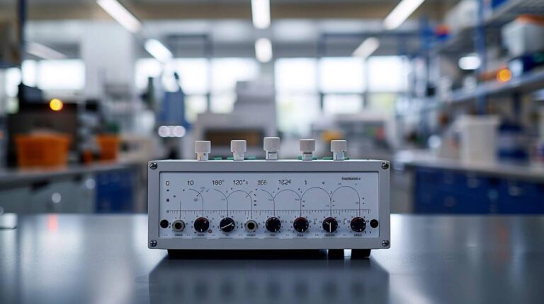 Oscilloscope angulaire simple de 0 à 180° – échelle 0-1024