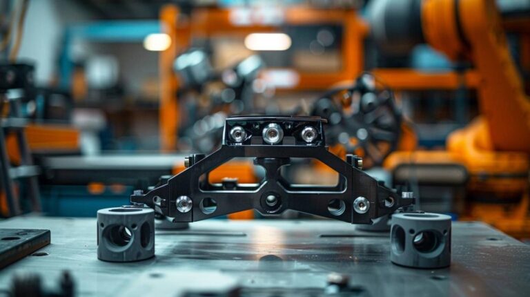 Pièce de base EasyRobotics : Support Latéral de cage Easy pour tourelle