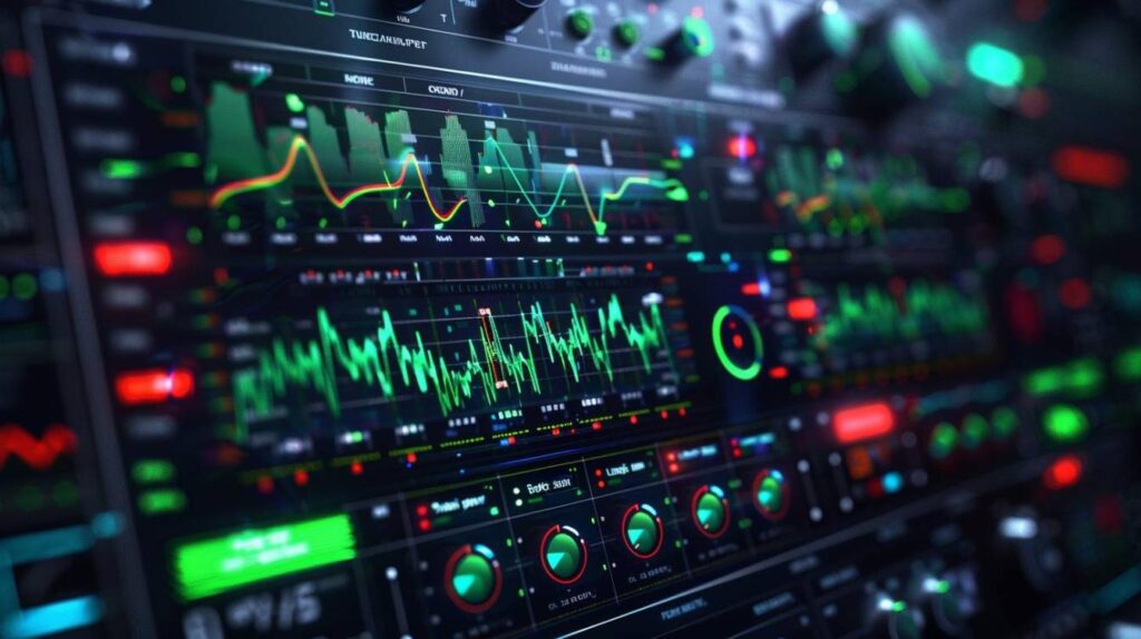 Programme Processing : Interface graphique oscilloscope numérique simple