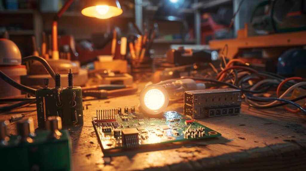 Programmer le pcDuino : Python simple : Sortie numérique : Faire clignoter une LED