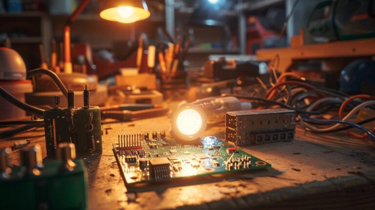 Programmer le pcDuino : Python simple : Sortie numérique : Faire clignoter une LED