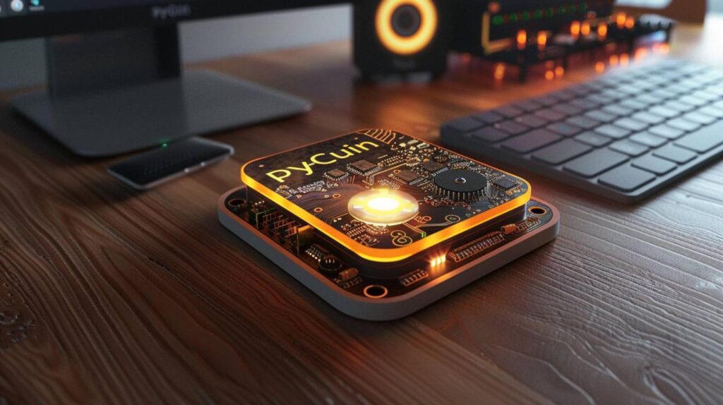 PyQt Lab’ : Mini-PC : pcDuino : L’appui sur un bouton graphique allume/éteint une LED.