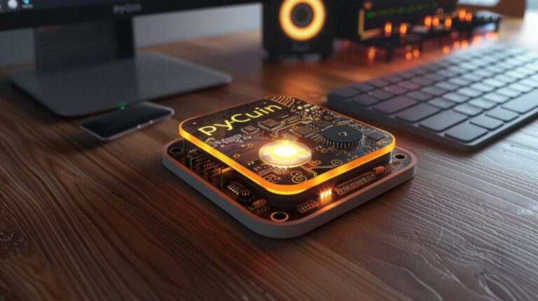 PyQt Lab&rsquo; : Mini-PC : pcDuino : L&rsquo;appui sur un bouton graphique allume/éteint une LED.