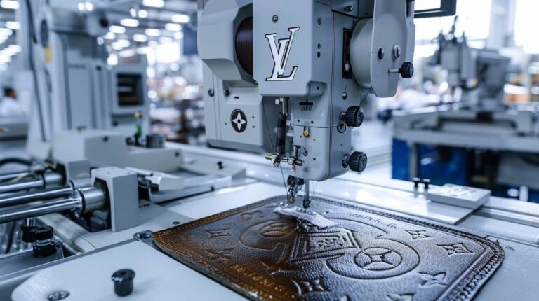 Quelles sont les machines utilisées par Louis Vuitton pour fabriquer ses sacs ?