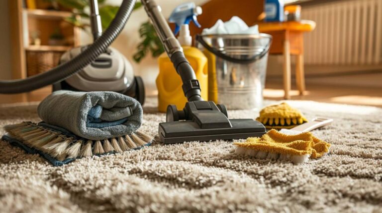 Quels outils utiliser pour nettoyer ses tapis ?
