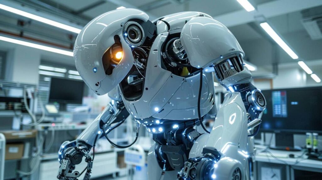 Robot Bipède : Contrôle par chaines de caractères depuis le Terminal Série
