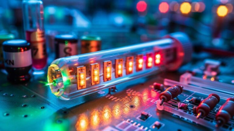 Test d’une LED couleur RVB à anode commune