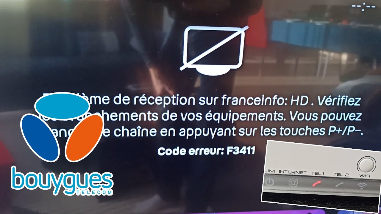 Erreur réception TV sur Bbox