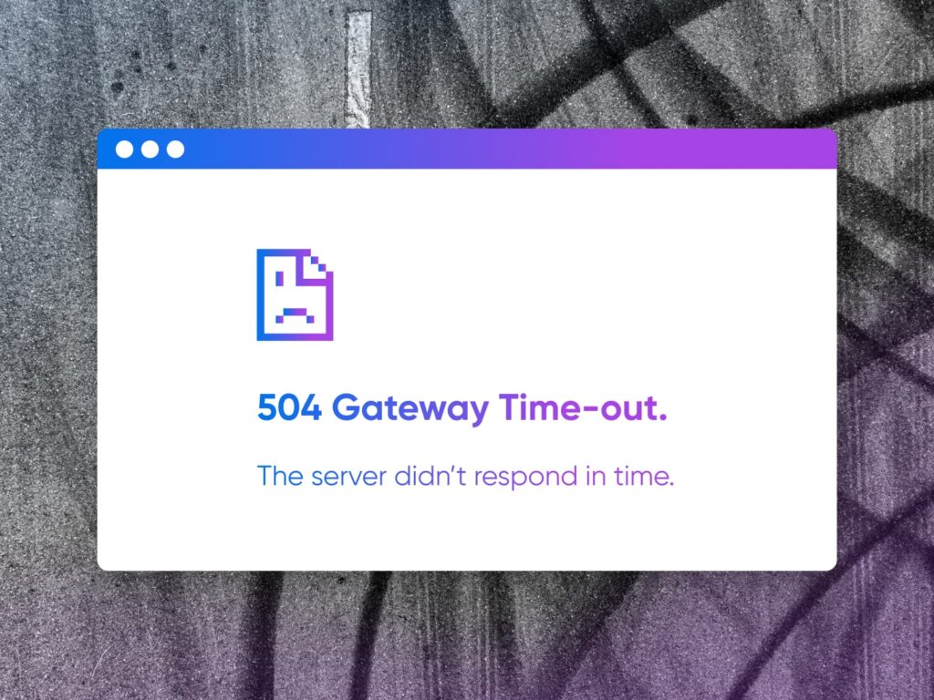 Stratégies efficaces pour résoudre l'erreur 504 Gateway Timeout