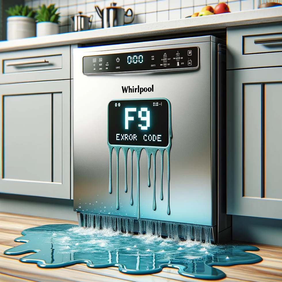 code erreur F9 Whirlpool
