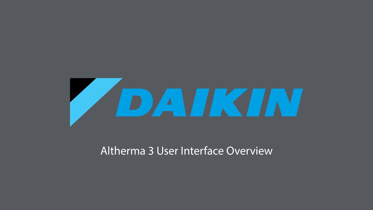 Interface utilisateur Daikin