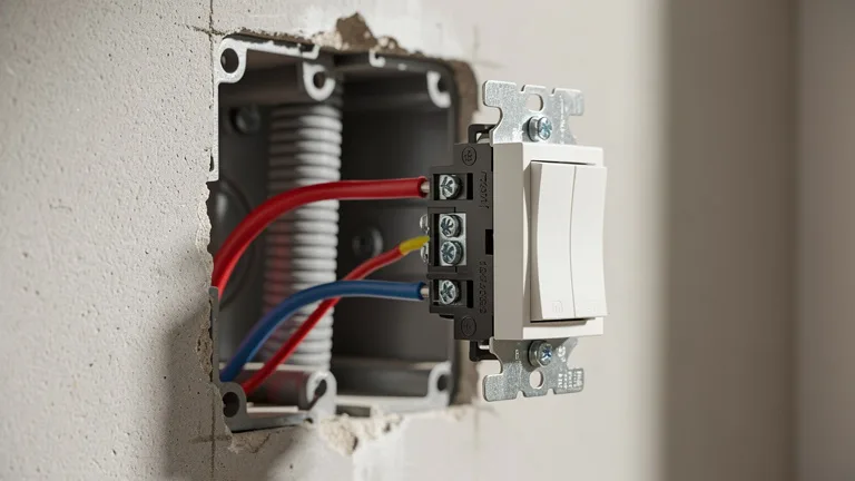 Fils d’un interrupteur va-et-vient
