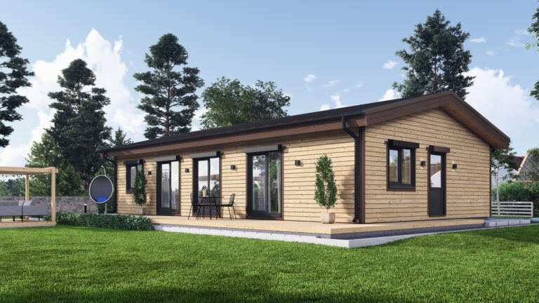 Installation électrique dans une maison en bois