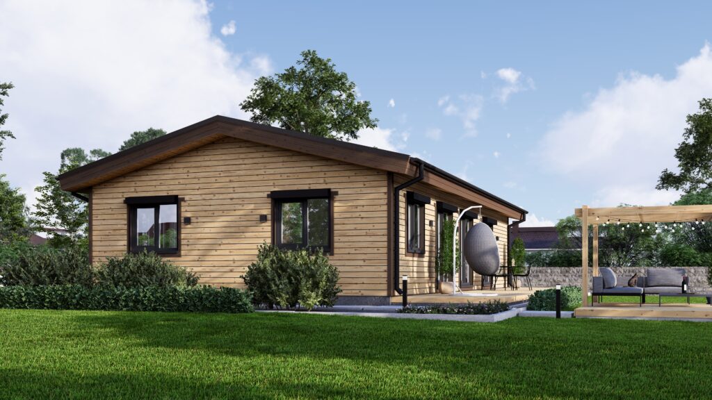 Installation électrique dans une maison en bois