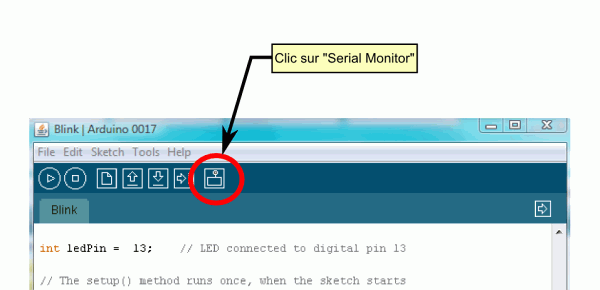 Afficher du texte stocké en mémoire programme FLASH dans la fenêtre Terminal du PC