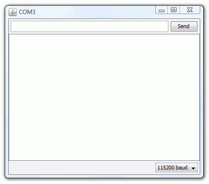 Afficher du texte stocké en mémoire programme FLASH dans la fenêtre Terminal du PC