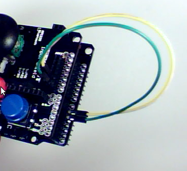 Arduino Shield Joystick analogique avec BP axial et 2 BP couleur