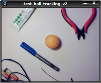 Suivi de balle colorée (tracking colored ball) avec OpenCV dans Processing