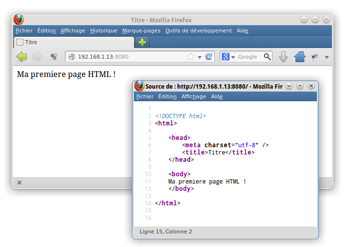 Programmer le pcDuino : Pyduino : Réseau : Créer un serveur TCP / Http générant une page HTML simple avec fonction fournissant la page HTML.