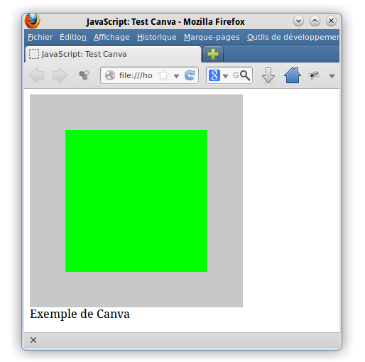 Javascript : code minimum Javascript dans une page HTML