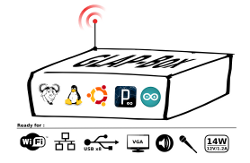 La GLAP-Box V1 (La Gnu/Linux Arduino Processing &#8211; Box)