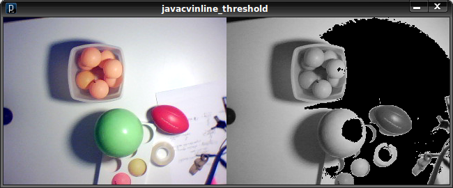 Processing : Javacv « inline » : Appliquer un seuillage à un objet IplImage