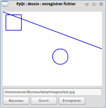 PyQt Lab&rsquo; : Ouvrir/Enregistrer une image (QPixmap et QImage) depuis/dans un fichier