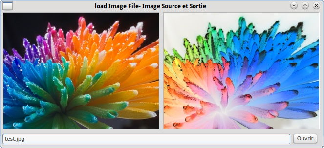 PyQt Lab&rsquo; : PyQt + OpenCV + pyqtcv : Inverser les pixels d&rsquo;une image RGB